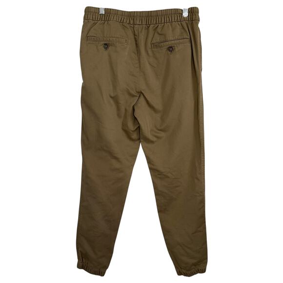 Banana Republic Men's Workwear Joggers S Khaki Cotton Blend Travel Pants‎ Casual - Picture 6 of 9
